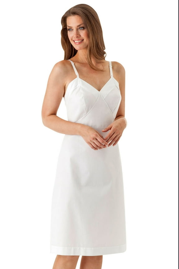 Adjustable Strap Cotton Full Slip 1137