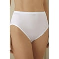 thumbnail image 1 of Velrose Lingerie Shadowline Panties-Hi Cut Nylon Brief, 3-Pack 17842/17842X-3PK, 1 of 4