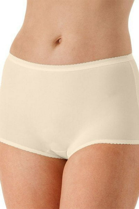 Shadowline Panties-Nylon Modern Brief, 3-Pack 17642/17642X-3PK