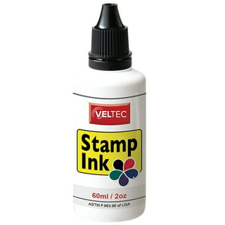 Stamp Pad Refill Ink - 4 Oz. BLACK