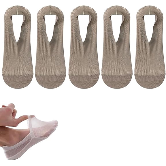 Velthentic Invisible Breathable Anti-Slip Socks, Velthentic Mesh Socks, Invisible Anti Slip, Women,Men(A)