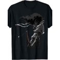 thumbnail image 1 of Velto 100% Made in USA, 180g The Coolest Afro Samurai T-Shirt All Size S-5XL, 1 of 5