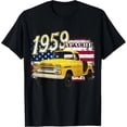 thumbnail image 1 of Velto 1959 59 Apache truck 4th Of July American T-Shirt All Size S-5XL, 1 of 5