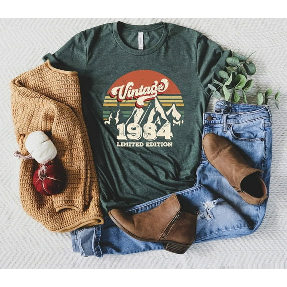 Velto 1984 Vintage Shirt, 1984 Birthday Shirt, 41st Birthday Gift, 41st Birthday Gift Shirt,1984 Vintage Tee,1984 Retro Shirt, 1984 Cassette Shirt All Size S-5XL