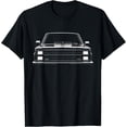 thumbnail image 1 of Velto 1985 Squarebody Front Grille Silhouette K10 Squarebody Truck T-Shirt All Size S-5XL, 1 of 5