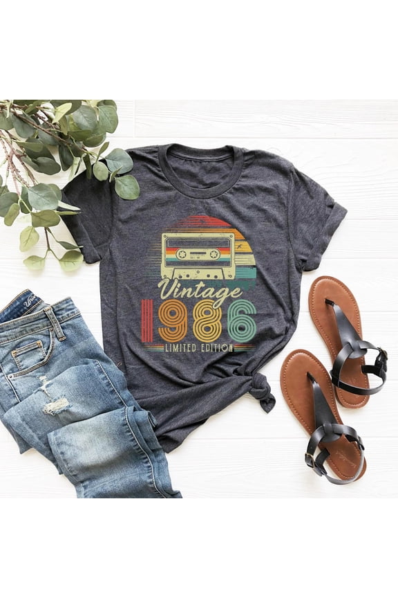 1986 Vintage Birthday Shirt ,Vintage 1986, 1986 Shirt, 39th Birthday Shirt, 39th Birthday Best Friend, 39th Birthday Woman, Limited 1986 Tee All Size S-5XL