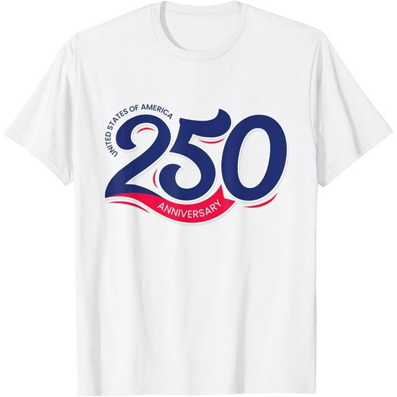 Velto 250th Anniversary America Semiquincentennial USA July 4 2026 T-Shirt All Size S-5XL