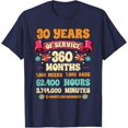 thumbnail image 1 of Velto 30 Years Of Service 30th Year Work Anniversary For Men Women T-Shirt All Size S-5XL, 1 of 5