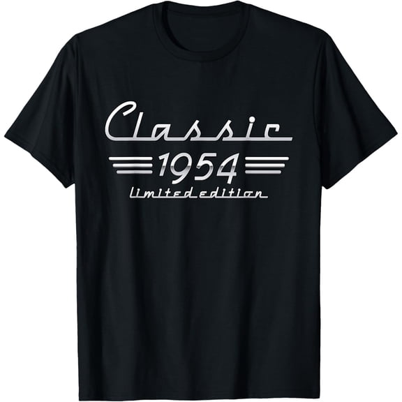 Velto 71 Year Old Gift Classic 1954 Limited Edition 71st Birthday T-Shirt All Size S-5XL