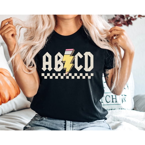 Velto Abcd Teacher Shirt, Kindergarten Teacher Shirt, Back To School Shirt, Elementary School Shirt, Gift For Teacher,Teacher Shirt All Size S-5XL