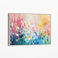 Abstract Print Velto Abstract Colorful Brush Strokes Wall Art Print, Minimalist Modern ...