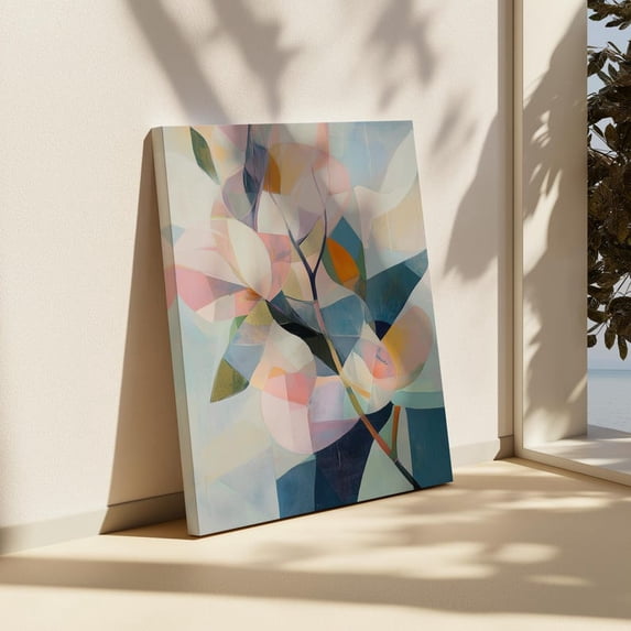 Velto Abstract Floral Impressionist Botanical Illustration Modern ...