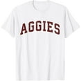 thumbnail image 1 of Velto Aggies Lovers Aggies Souvenir Men Women Retro T-Shirt All Size S-5XL, 1 of 5