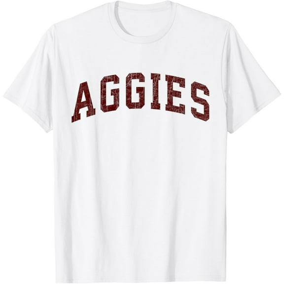 Velto Aggies Lovers Aggies Souvenir Men Women Retro T-Shirt All Size S-5XL