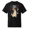 thumbnail image 1 of Velto America T-Shirt Printify Patriotic BBQ Cow Spatula 4th Of July T-Shirt All Size S-5XL, 1 of 5