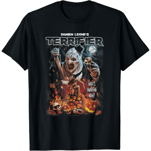 Velto Art the Clown Poster Horror Movie T-Shirt All Size S-5XL