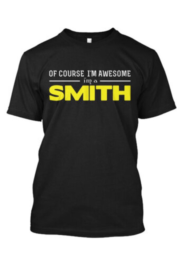 Awesome Smith T-Shirt Made in the USA All Size S-5XL