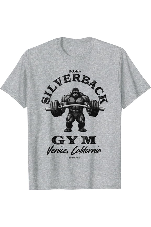 BOEC Gear 96.4% Silverback Gorilla Gym Apparel Body Building Ape T-Shirt All Size S-5XL