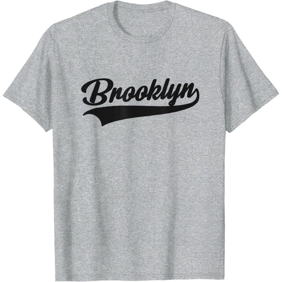 Velto BROOKLYN - NEW YORK - Athletic / Throwback Design - Classic T-Shirt All Size S-5XL