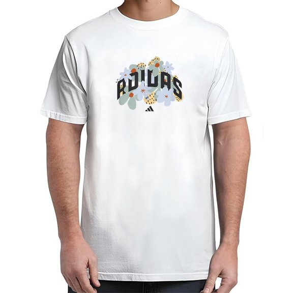 Velto Badge of Sport Statement Floral Pop Graphic T-Shirt for Men & Women All Size S-5XL