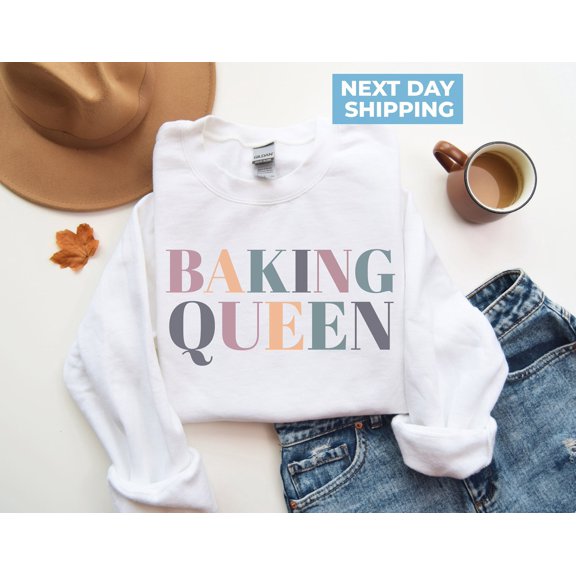 Velto Baking Sweatshirt, Baking Shirts, Baker Gifts, Mama Crewneck, Chef Gifts, Baking Sweater, Gift For Bakers, Baking Hoodie, Trendy Sweatshirt All Size S-5XL