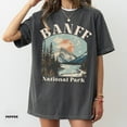 thumbnail image 1 of Velto Banff National Park Vintage Canada Graphic T-Shirt Vacation Travel Gift Fullsize S-5XL Shirt, 1 of 5