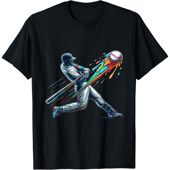 Velto Baseball Player Drip T-Shirt All Size S-5XL