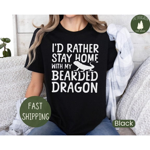 Velto Bearded Dragon T-shirt, Animal Lover Graphic Apparel, Reptile Inspired Outfit, Fun Gift Clothing for Pet Owners Fullsize S-5XL Shirt