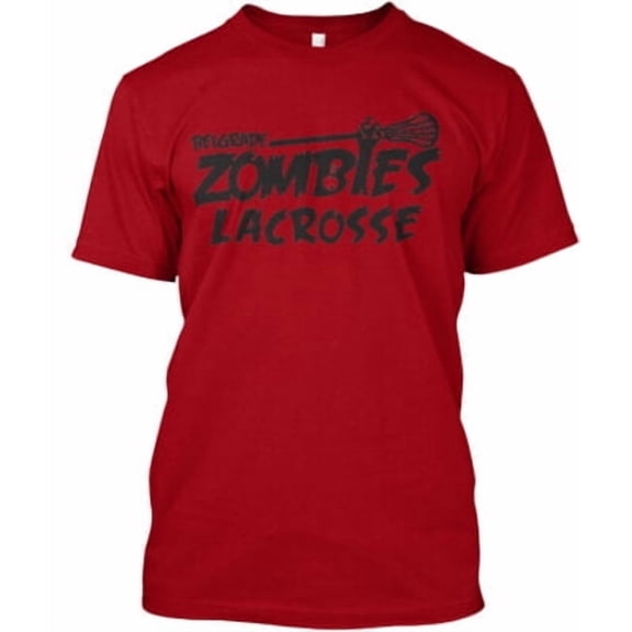 Velto Belgrade Zombies Lacrosse T-Shirt Made in the USA All Size S-5XL