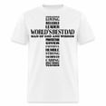 thumbnail image 1 of Velto Best Dad T-Shirt (Man of God and Wisdom Cross) All Size S-5XL, 1 of 5