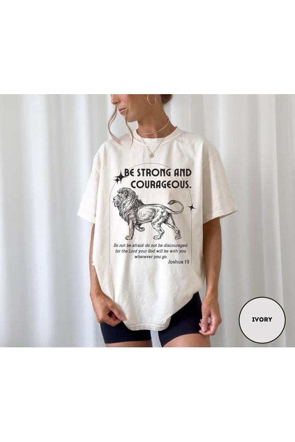 Bible Verse Graphic T-Shirt Boho Christian Faith Inspiration Church Gift Style, Full Size S-5XL