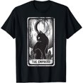 thumbnail image 1 of Velto Black Cat Empress Tarot Card T-Shirt All Size S-5XL, 1 of 5