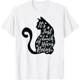thumbnail image 1 of Velto Black Cat It's Just A Bunch Of hocus Pocus Costume T-Shirt All Size S-5XL, 1 of 5