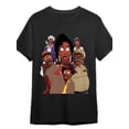 thumbnail image 1 of Velto Black Cotton Men's Graphic T-Shirt | Short Sleeve, Fun Cartoon Character Design, All Size S-5XL, 1 of 5