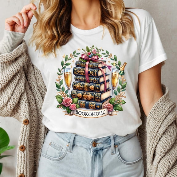 Velto Bookoholic Shirt, Book Shirt, Book Lovers Gifts, Gifts For Book Lovers, Gifts For Book Lovers Women, Book Shirts For Women, Bookish Gifts All Size S-5XL