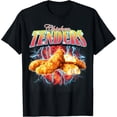 thumbnail image 1 of Velto Bootleg Rap Chicken Tenders Vintage 90s Heavy Metal T-Shirt All Size S-5XL, 1 of 5
