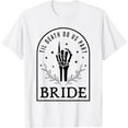 thumbnail image 1 of Velto Bride Groom Skeleton Gothic Engagement Wedding T-Shirt All Size S-5XL, 1 of 5