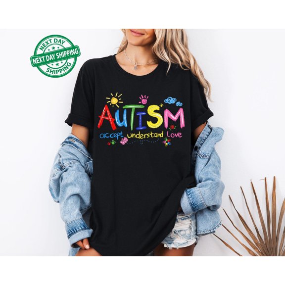 Velto Brushstroke Autism Shirt, Autism Awareness Shirt, Autism Puzzle Pieces Shirt, Autism Shirt, Autism Month Tee, Autism Support Shirt, Advocate All Size S-5XL