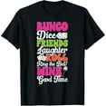 thumbnail image 1 of Velto Bunco Game Dice Wine Bunco Friends T-Shirt All Size S-5XL, 1 of 5