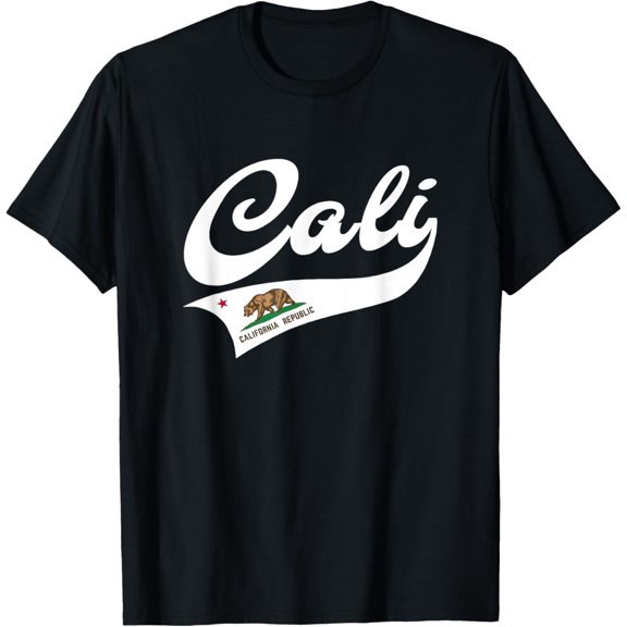 Velto California Republic - CA - Retro Design - CALI - Classic T-Shirt All Size S-5XL