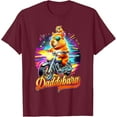thumbnail image 1 of Velto Capybara Daddy Riding Motorcycle Capy Dad Father's Day T-Shirt All Size S-5XL, 1 of 5