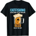 thumbnail image 1 of Velto Catfish Catfisher Catfishing Solves Most Of My Problems T-Shirt All Size S-5XL, 1 of 5