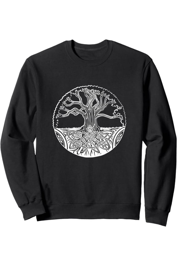 Celtic Tree Of Life Ireland Swearshirt Full Size S-5XL