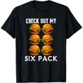 thumbnail image 1 of Velto Check out my six pack burger shirt gym T-Shirt All Size S-5XL, 1 of 5