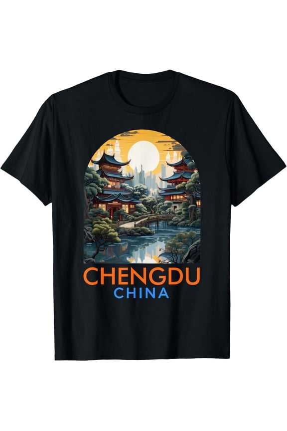 Chengdu Travel Traveling Adventure Vacation Chengdu China T-Shirt All Size S-5XL