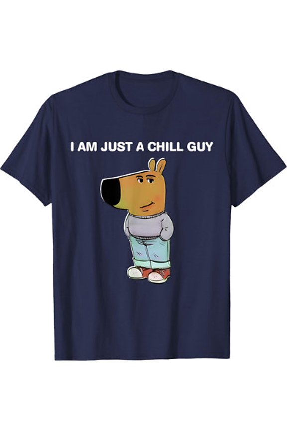 Chill Guy Dog Chill Guy T-shirt All Size S-5XL