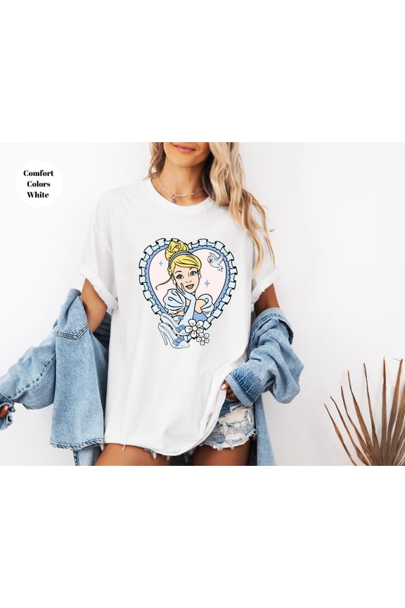 Cinderella Shirt, Princess Shirt,Vintage Princess Shirt, Girl Trip Tee, Magic Kingdom Shirt All Size S-5XL