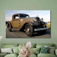 thumbnail image 1 of Velto Classic Car Canvas Art, Jaguar Classic Printed, Old Jaguar Wall Decor, Retr?O Car Printed, Car Canvas, Old Car Art Canvas, 8x12 UNFRAMED, 1 of 4