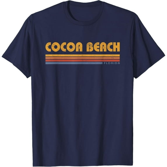 Velto Cocoa Beach Florida Vintage Throwback Vacation Souvenir T-Shirt All Size S-5XL