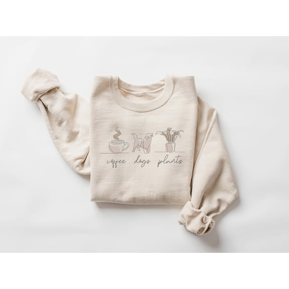 Velto Coffee Plants Dogs Lover Coffee lover gift Plant lover gift Dog lover gift Dog Mom gift Plant mom gift Coffee lover gift